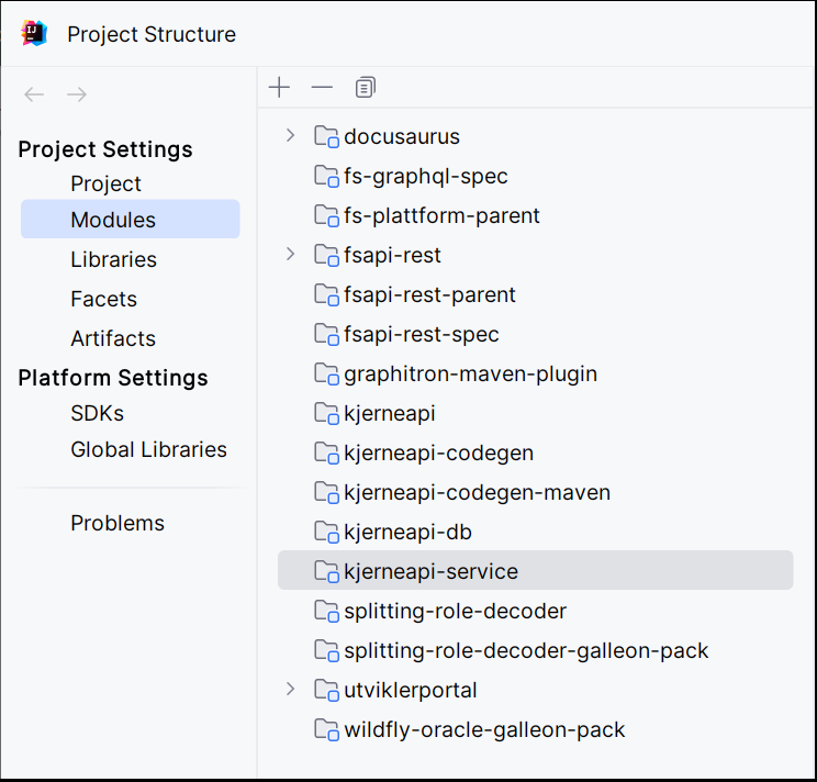IntelliJ Project Strucure